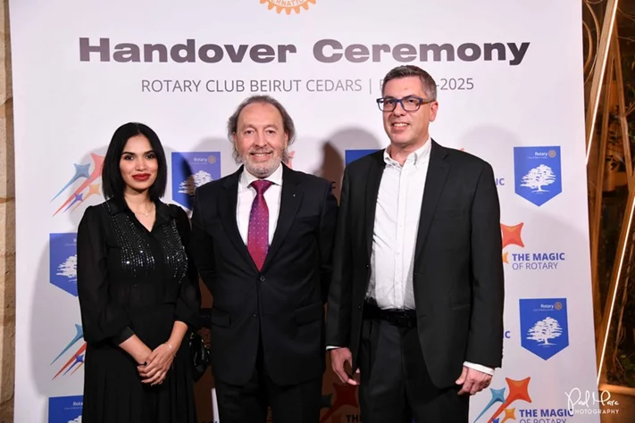 Rodolphe Melki: President of the Rotary Club of Beirut Cedars